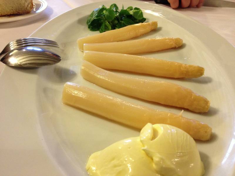 Asperges mayonnaise