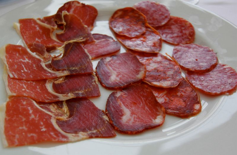 Assiette de charcuterie