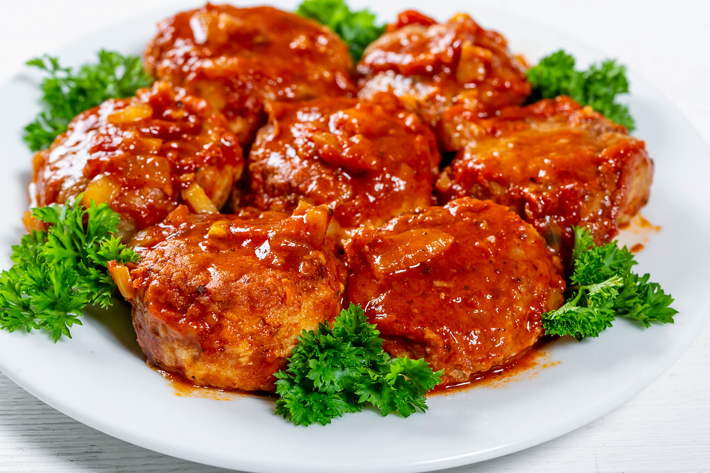 Boulettes de bœuf à la sauce tomate