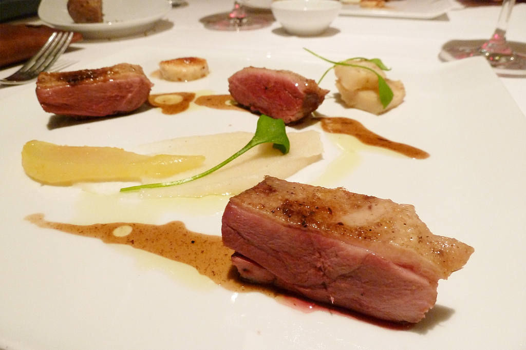 Canard aux poires