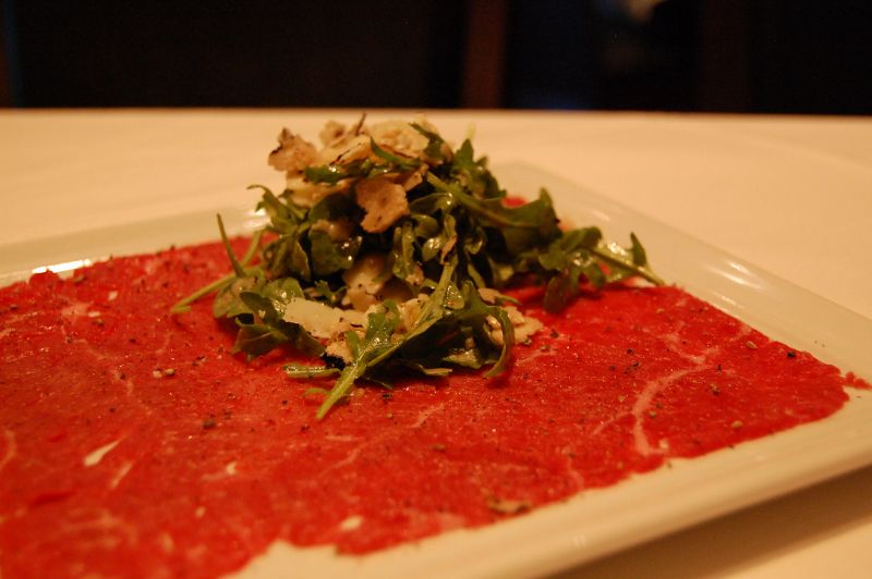 Carpaccio de bœuf