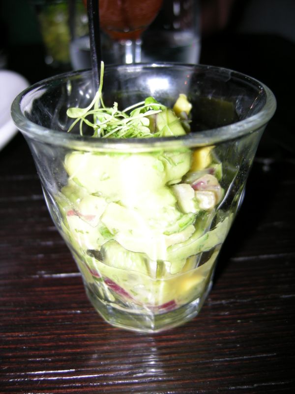 Ceviche de bar et de saumon