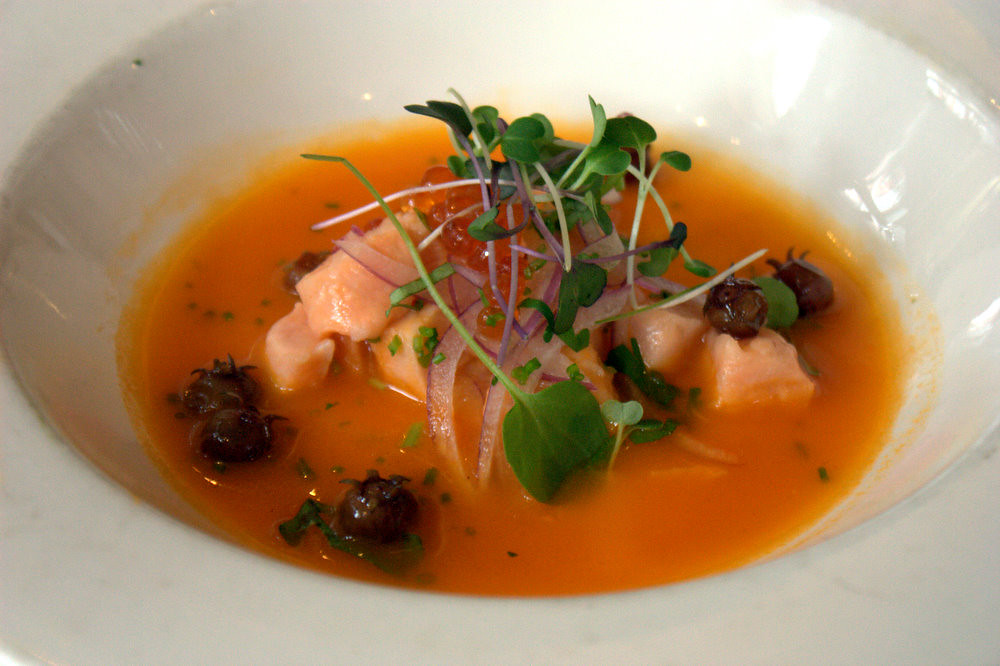 Ceviche de saumon