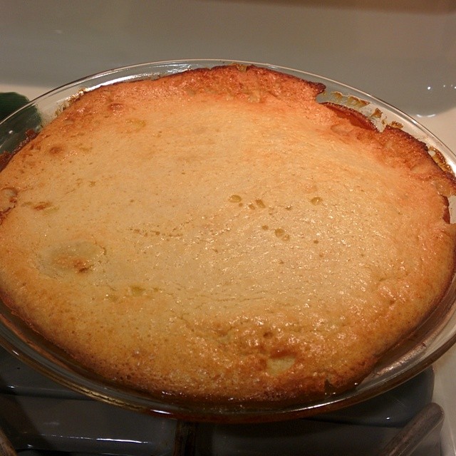 Clafoutis aux pêches