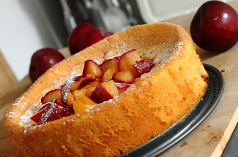 Clafoutis aux prunes