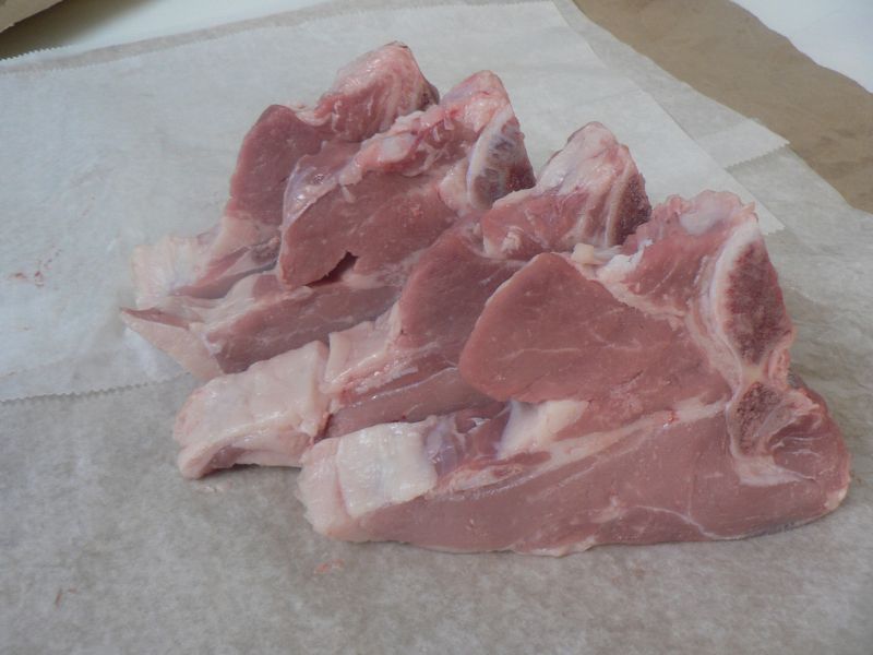 Côte de veau en casserole