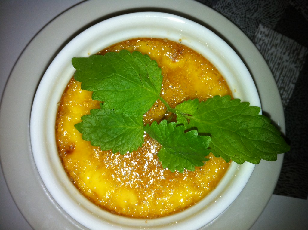 Crème brûlée à la cannelle