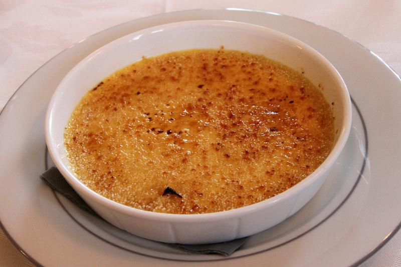 Crème brûlée de foie gras de canard