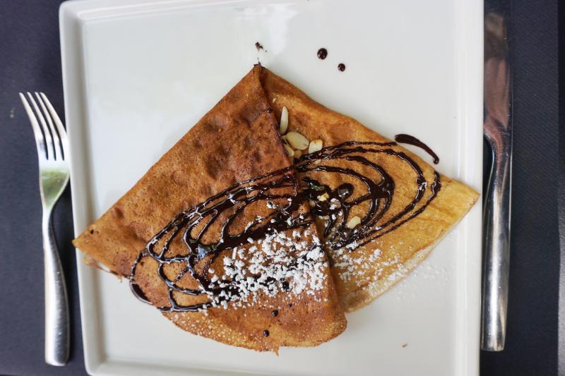 Crêpe au chocolat