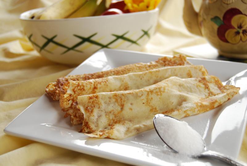 Crêpe au sucre