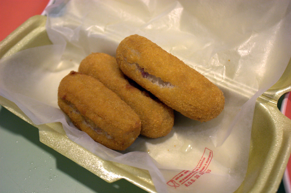 Croquettes au parmesan