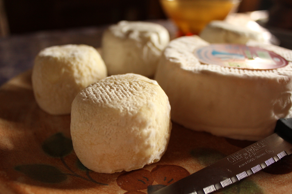 Feuilleté au crottin de Chavignol