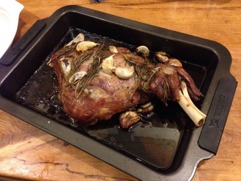 Épaule d’agneau aux herbes de Provence