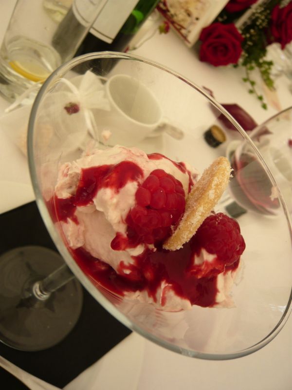 Eton mess à la framboise