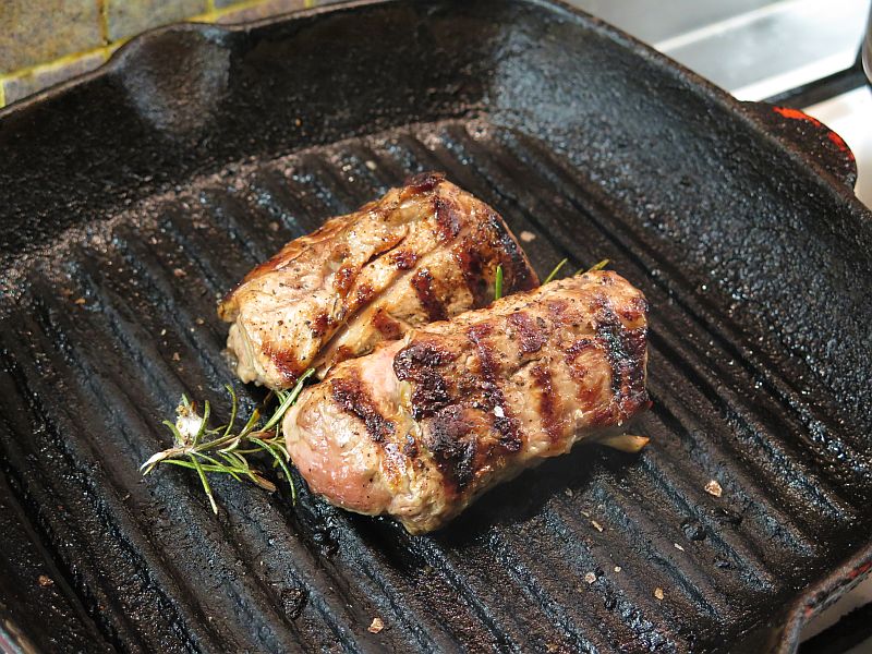 Filet d’agneau grillé