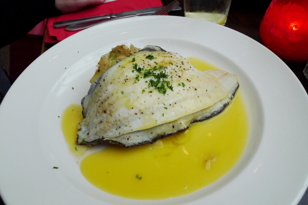 Filet de sole à la crème fraîche