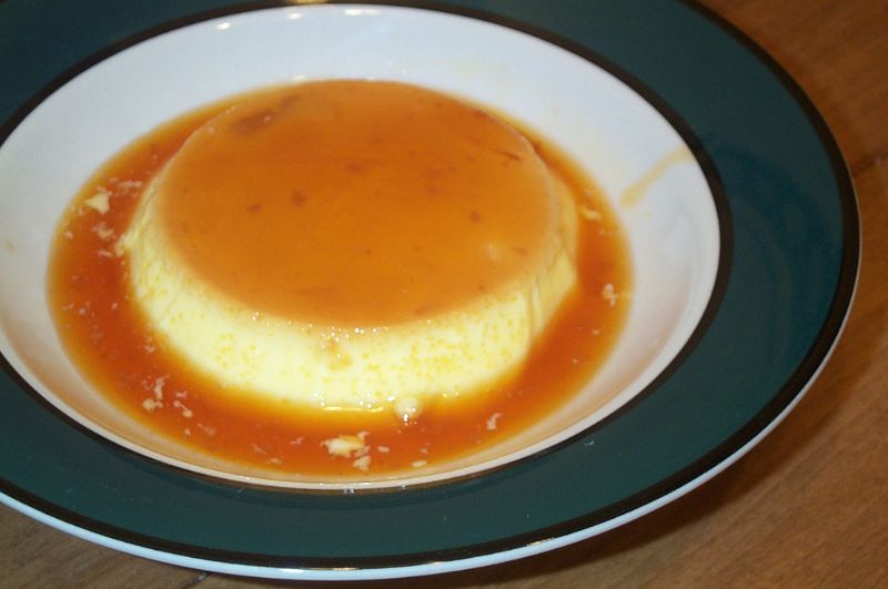 Flan au caramel de beurre salé