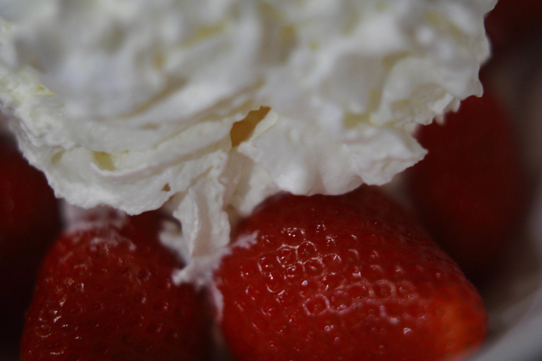 Fraises à la chantilly