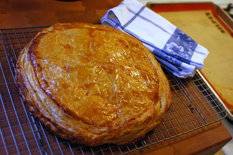 Galette des rois à la poire