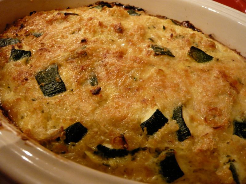 Gratin de courgettes