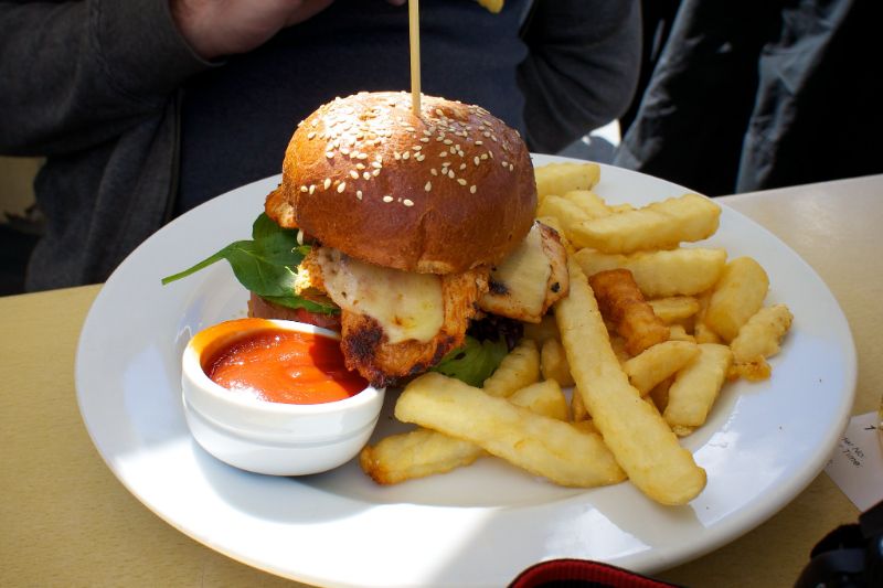 Hamburger au poulet