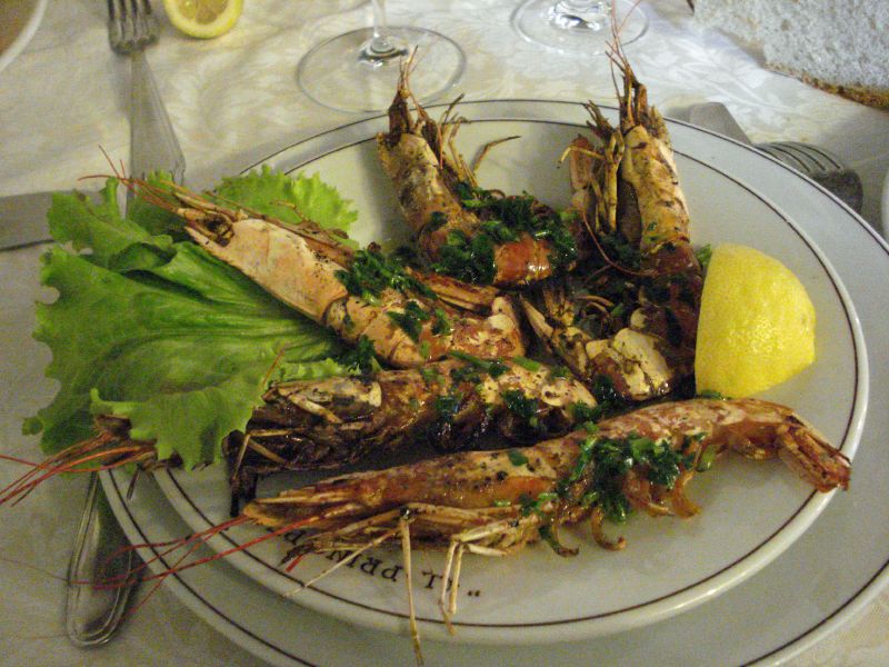 Langoustines grillées