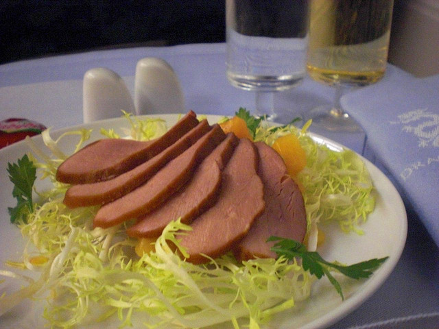 Magret de canard fumé