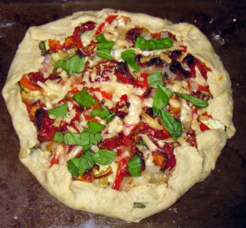 Pizza méditerranéenne