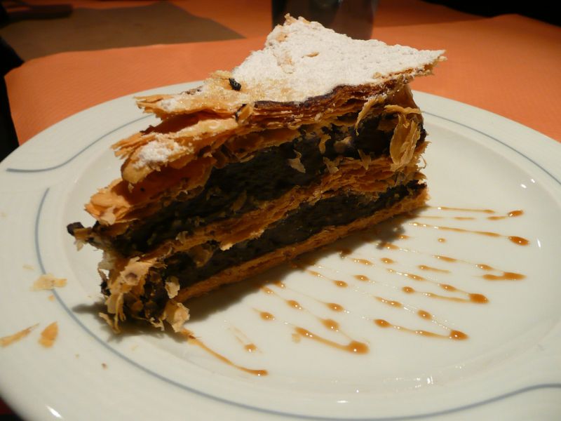 Mille-feuille au caramel