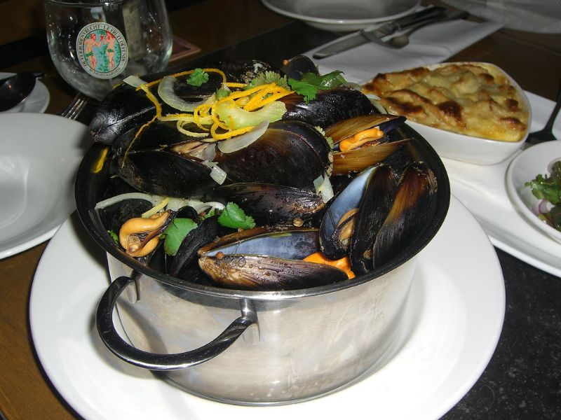 Moules à la bière