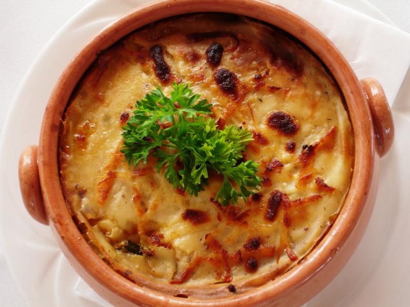 Moussaka aux courgettes