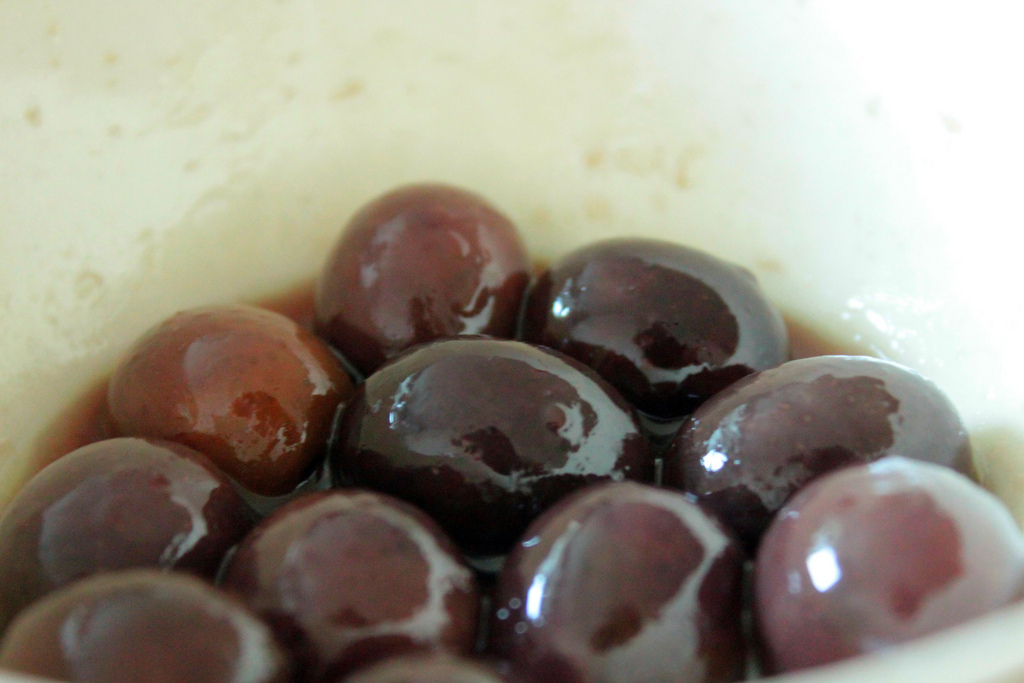 Olives noires en saumure