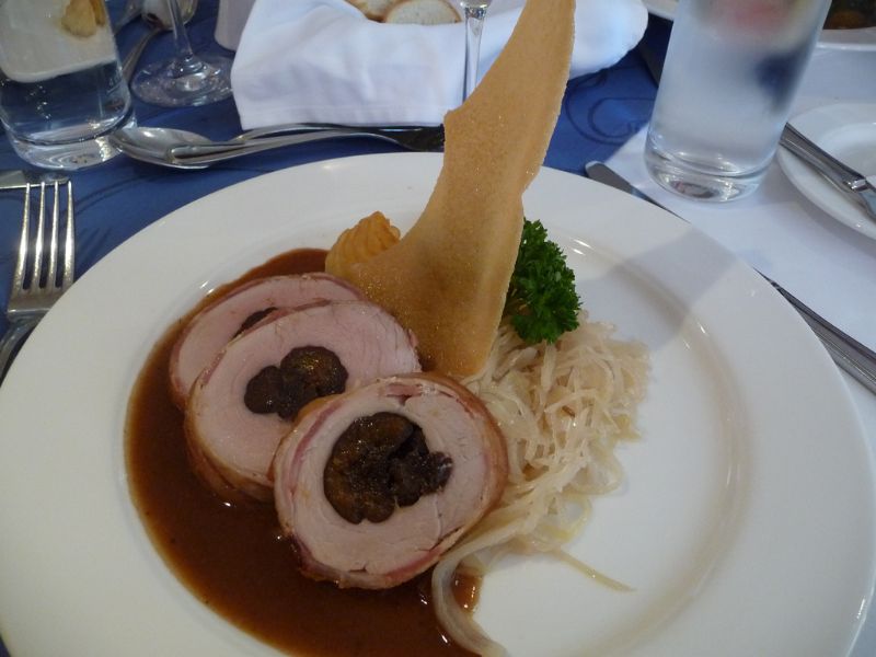 Rôti de porc aux pruneaux