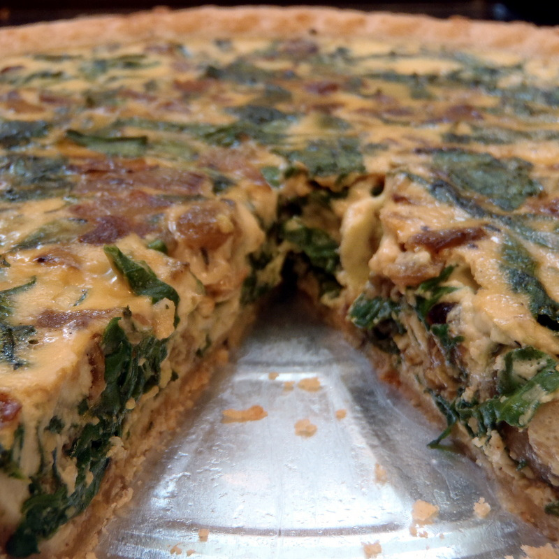 Quiche aux poireaux