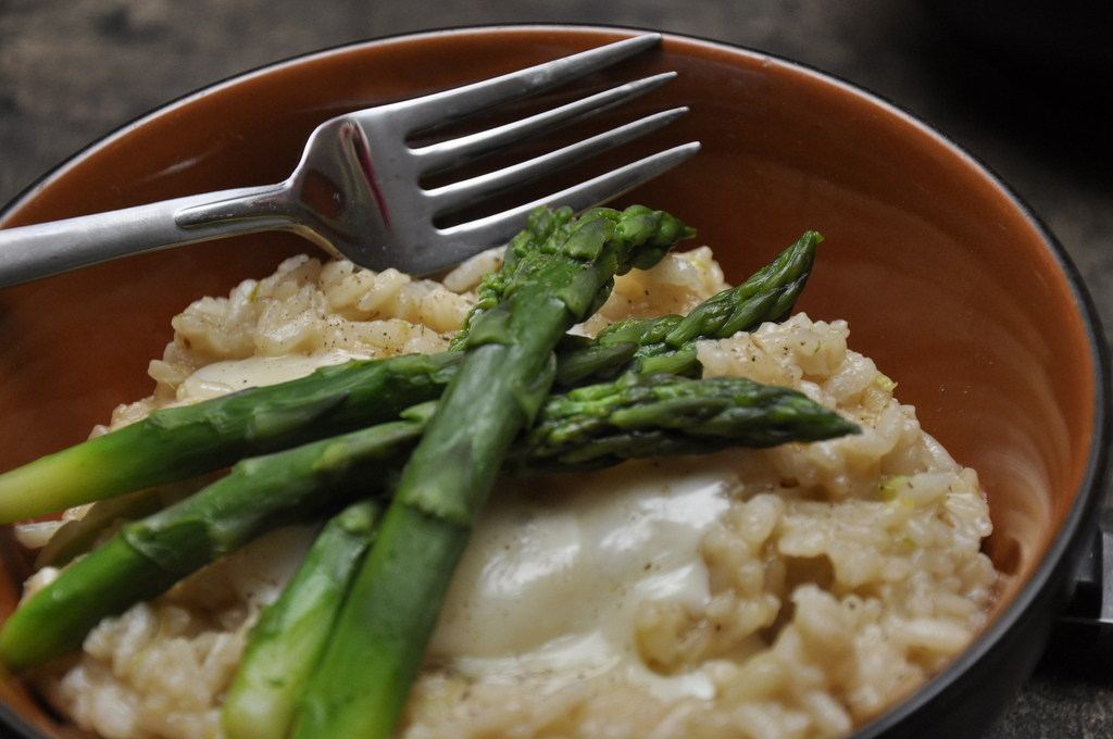 Risotto aux asperges vertes