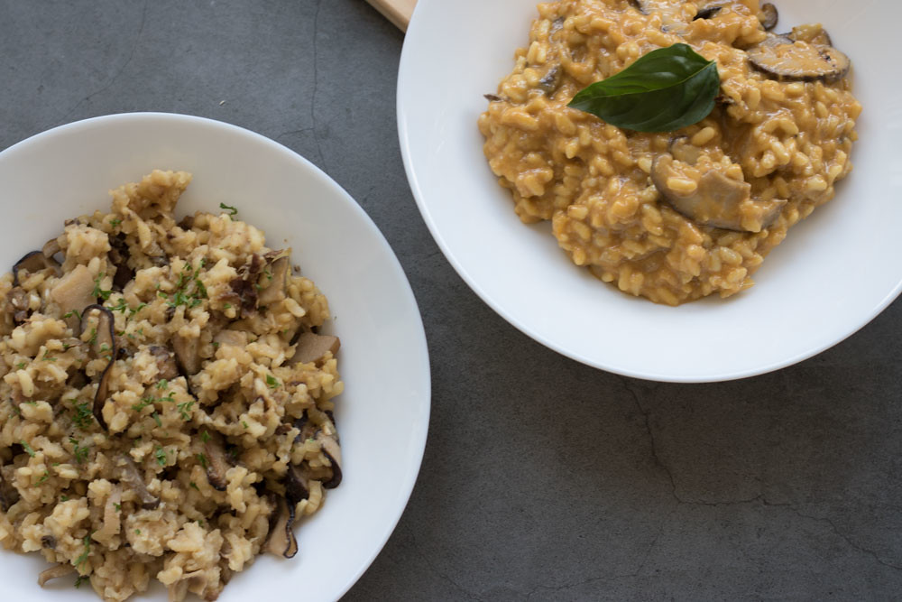 Risotto aux champignons