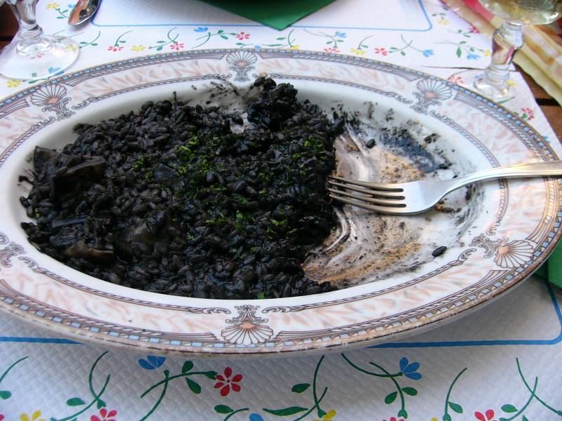 Risotto à l’encre