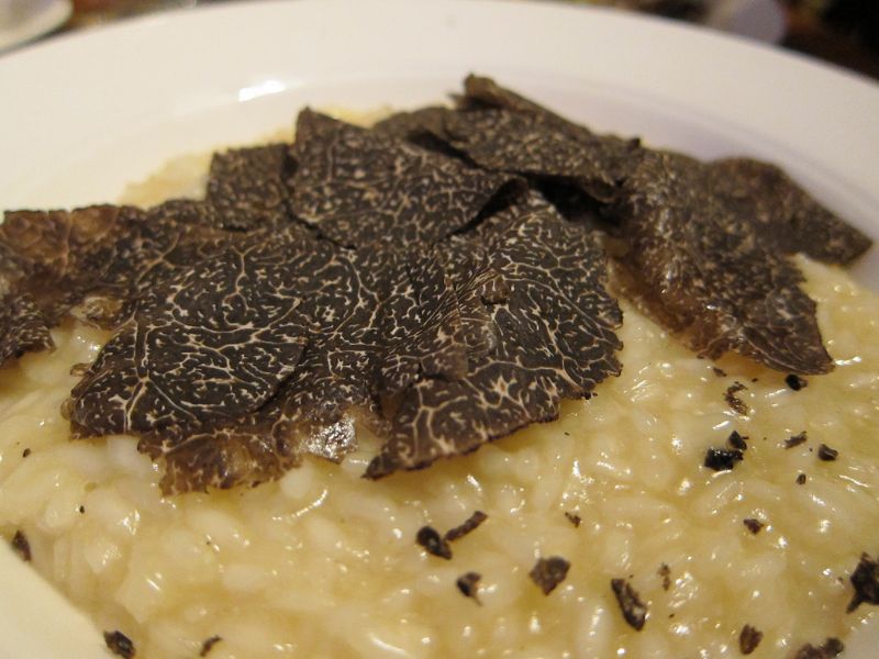 Risotto à la truffe noire