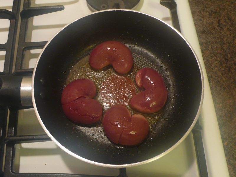 Rognons de veau aux morilles