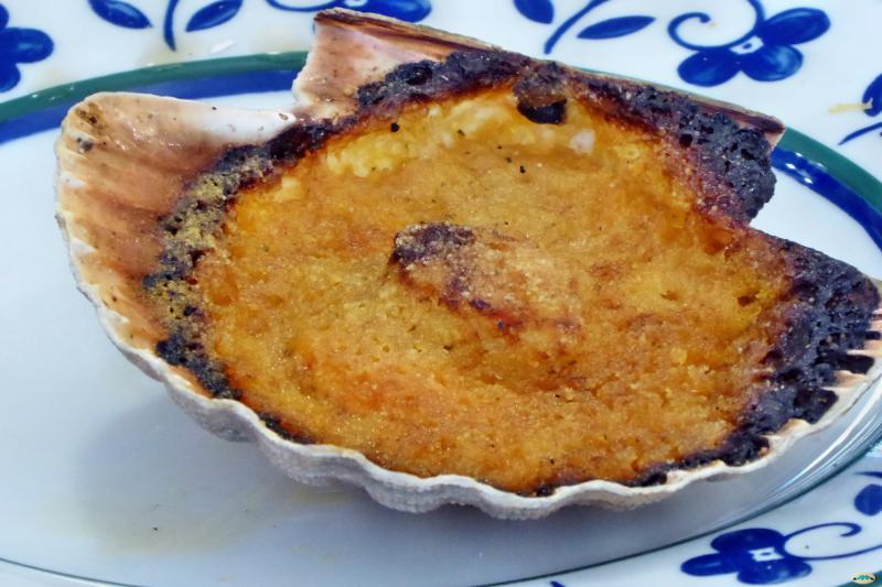 Coquilles Saint-Jacques à la bretonne