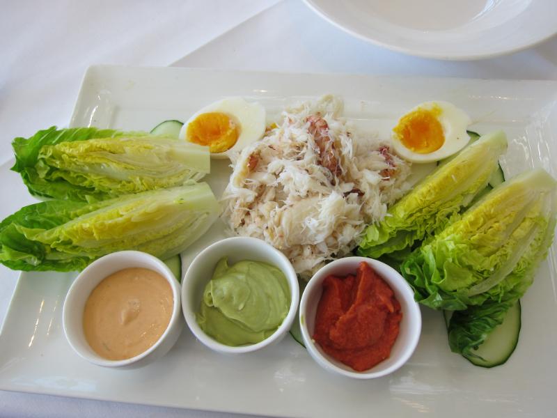 Salade de crabe