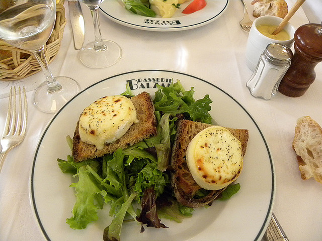 Salade de fromage de chèvre