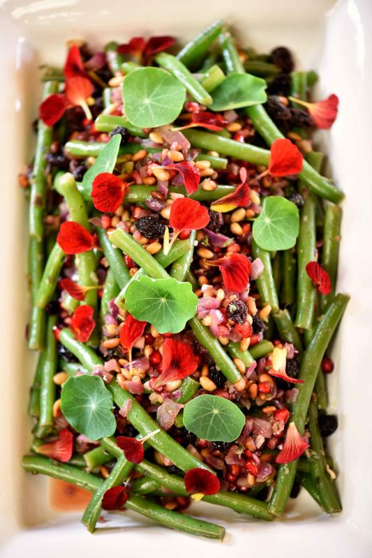 Salade de haricots verts