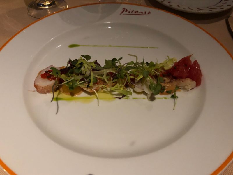 Salade de homard aux agrumes