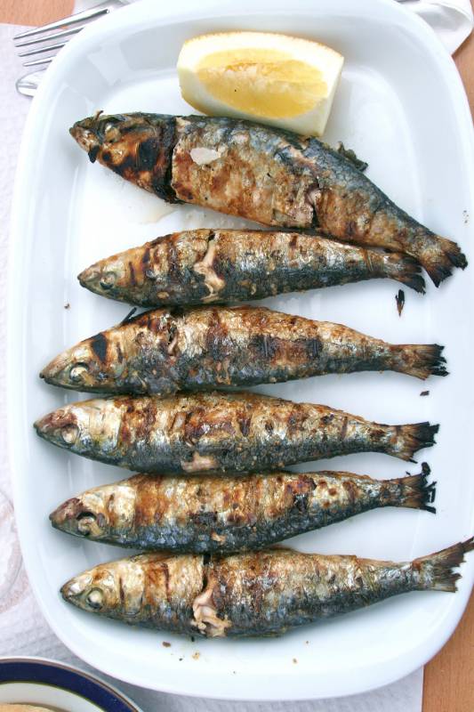 Sardines grillées