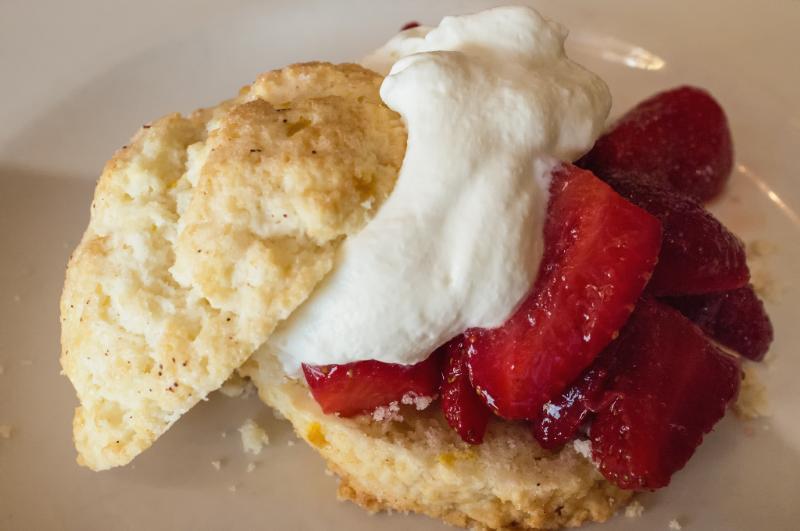 Shortcake à la fraise