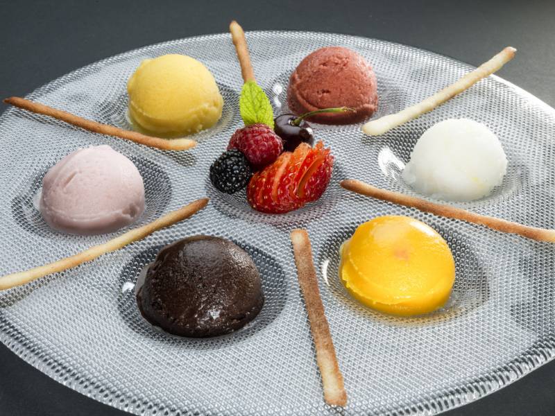 Sorbet aux fruits