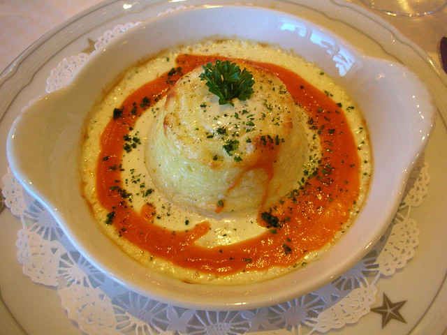 Soufflé au fromage