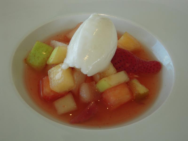 Soupe de fruits