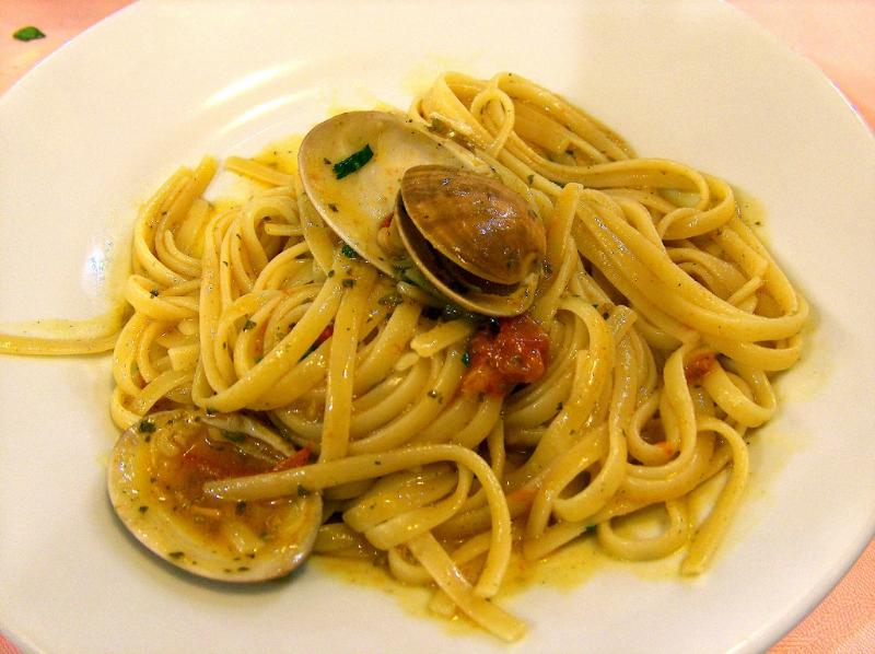 Spaghettis aux coquillages